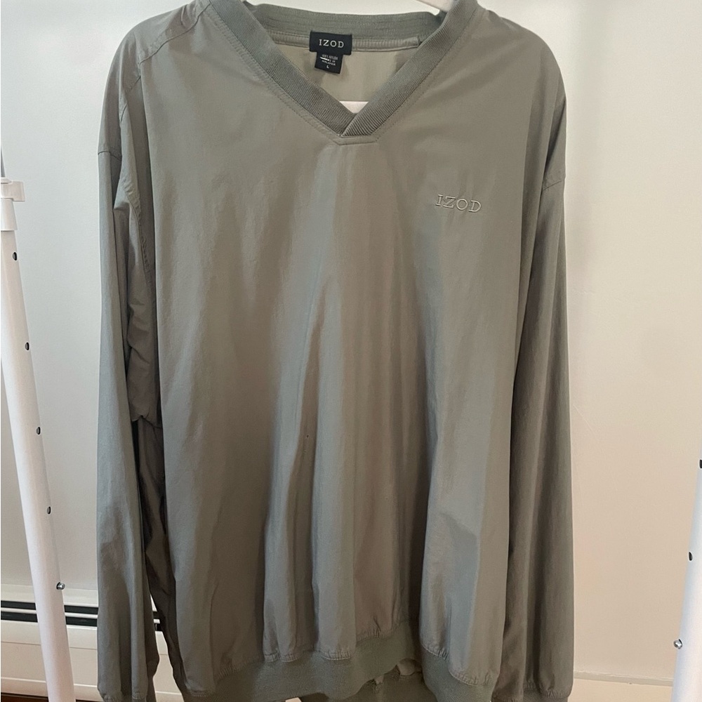 Izod Khaki and Olive Sweater